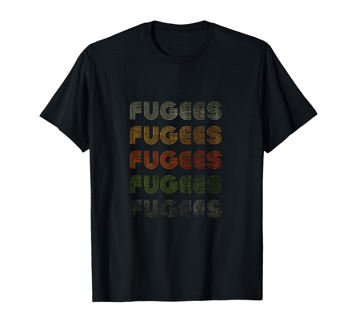 Love Heart Fugees Tee Grunge Vintage Style Black Fugees T-Shirt
