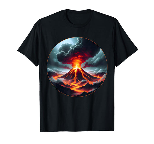 Cool erupting volcano Outfit for boys and girls T-Shirt