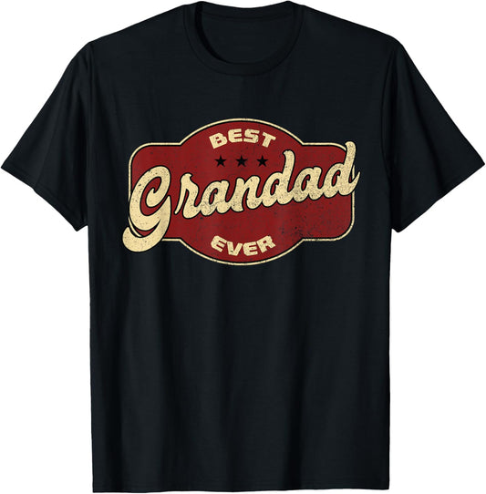 Vintage Best Grandad Ever T-Shirt