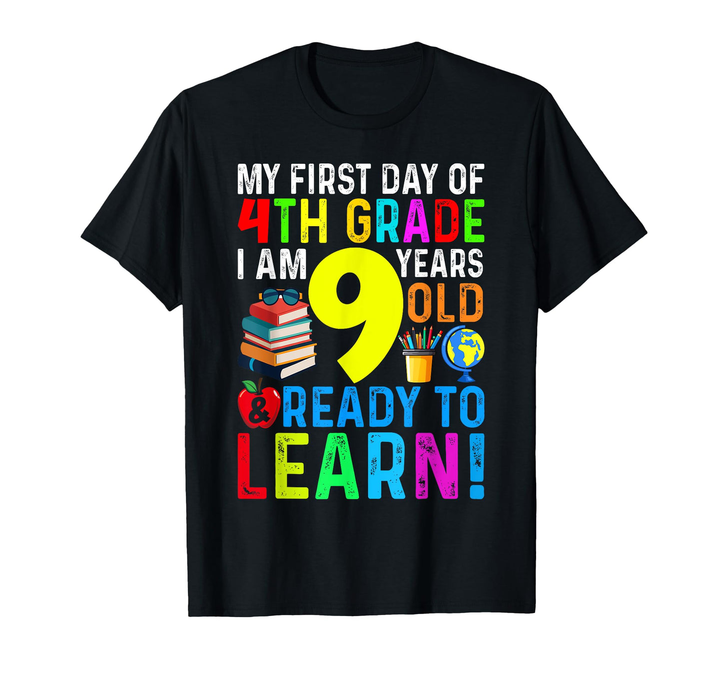 4th Grade Back to First Day of School Boys Girl T-Shirt
