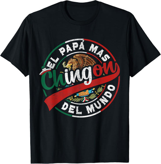 Dia Del Padre Mexican Dad Father's Day T-Shirt