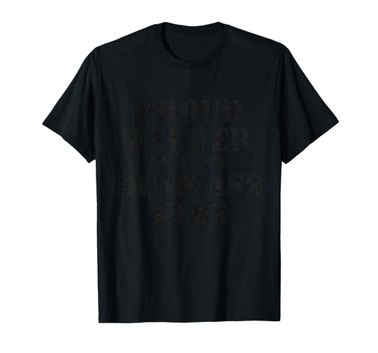 Funny Fathers Day Presents For Dad Father Of Kids T-Shirt