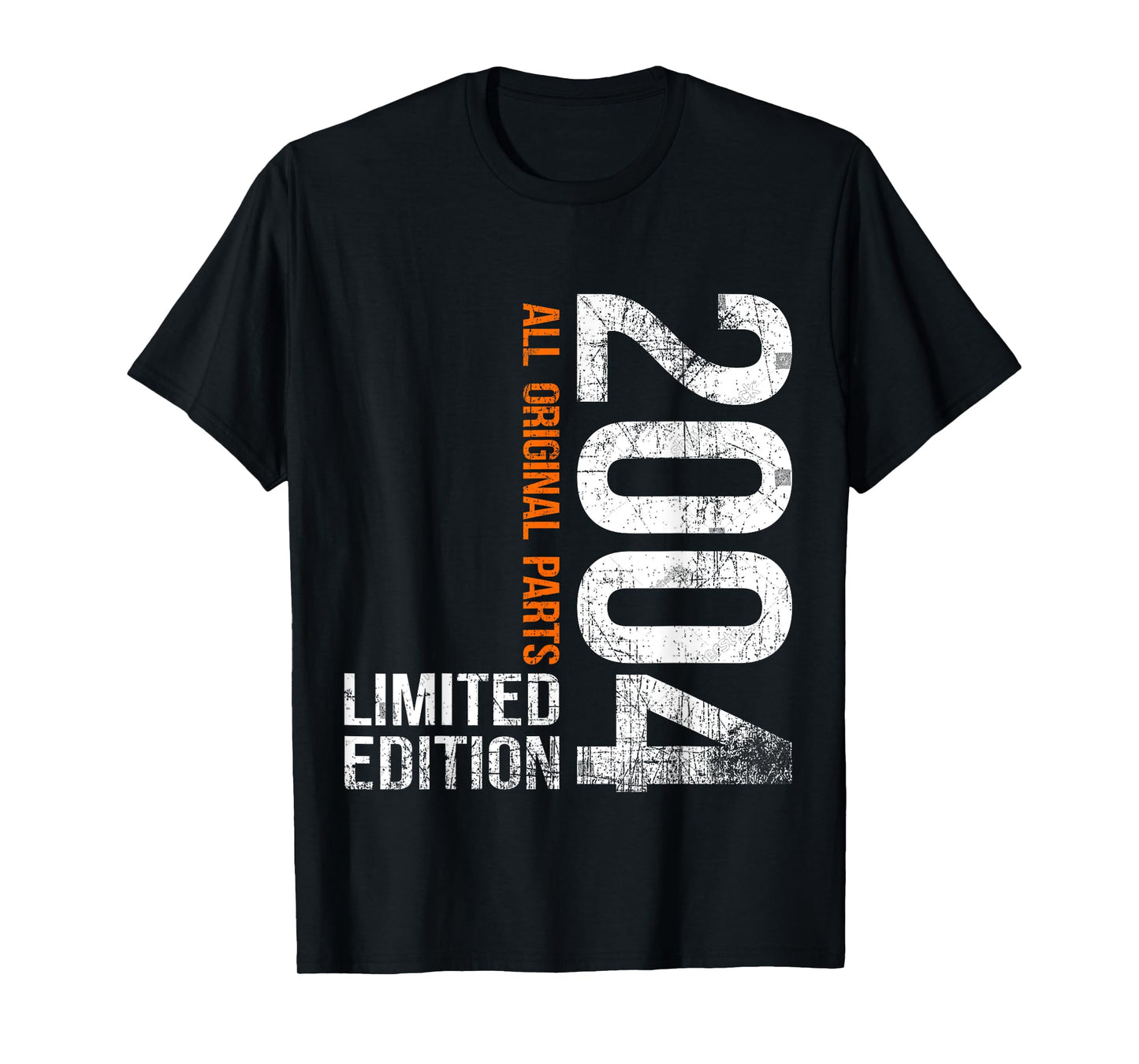 Vintage 2004 21th Birthday Gifts Men Women 21 Years Old T-Shirt