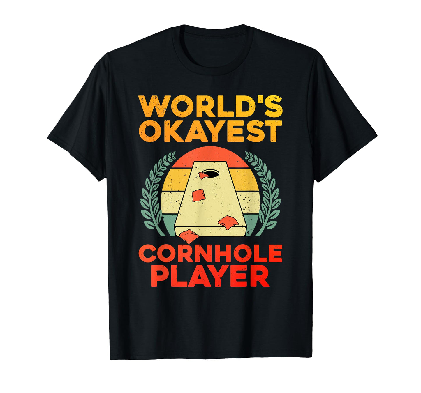 Cool Cornhole Design for Men Women Corn Hole Cornhole Player T-Shirt