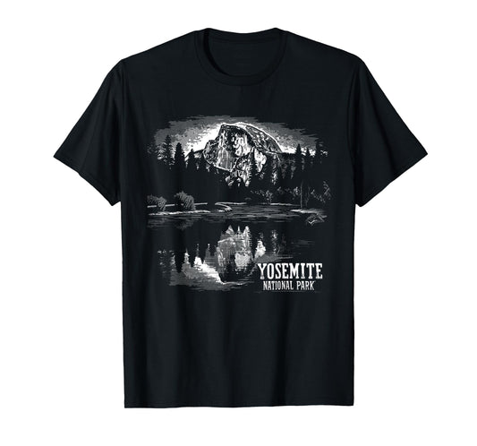 Yosemite - US National Park Vintage Men Women Kids Retro T-Shirt