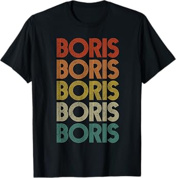 Boris Retro Vintage T-Shirt