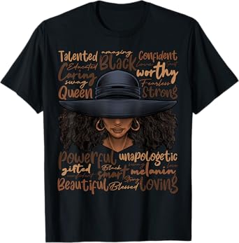 African Black History African American Ladies Juneteenth T-Shirt