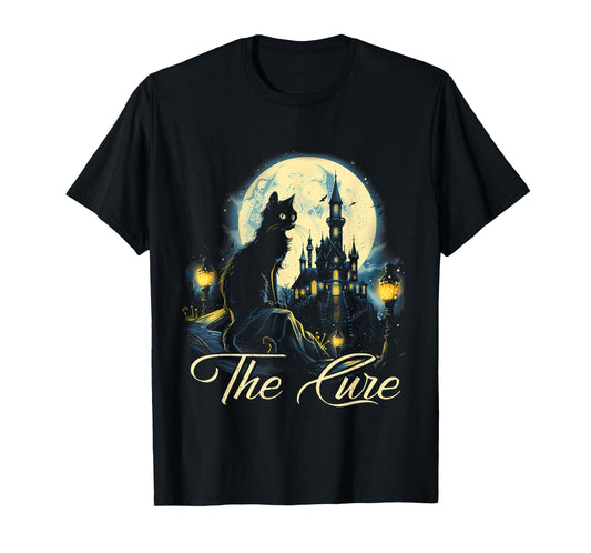 Cures Vintage Art Lovely Animal Musician Funny Outfits Cats T-Shirt