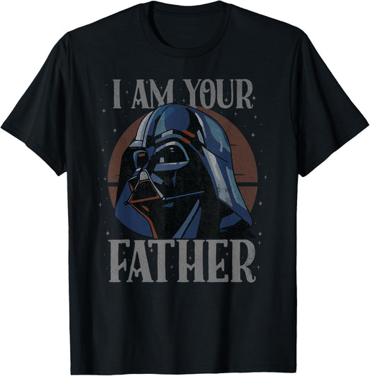 Star Wars Darth Vader I Am Your Father Retro T-Shirt