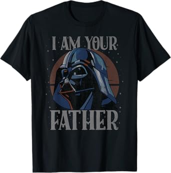 Star Wars Darth Vader I Am Your Father Retro T-Shirt