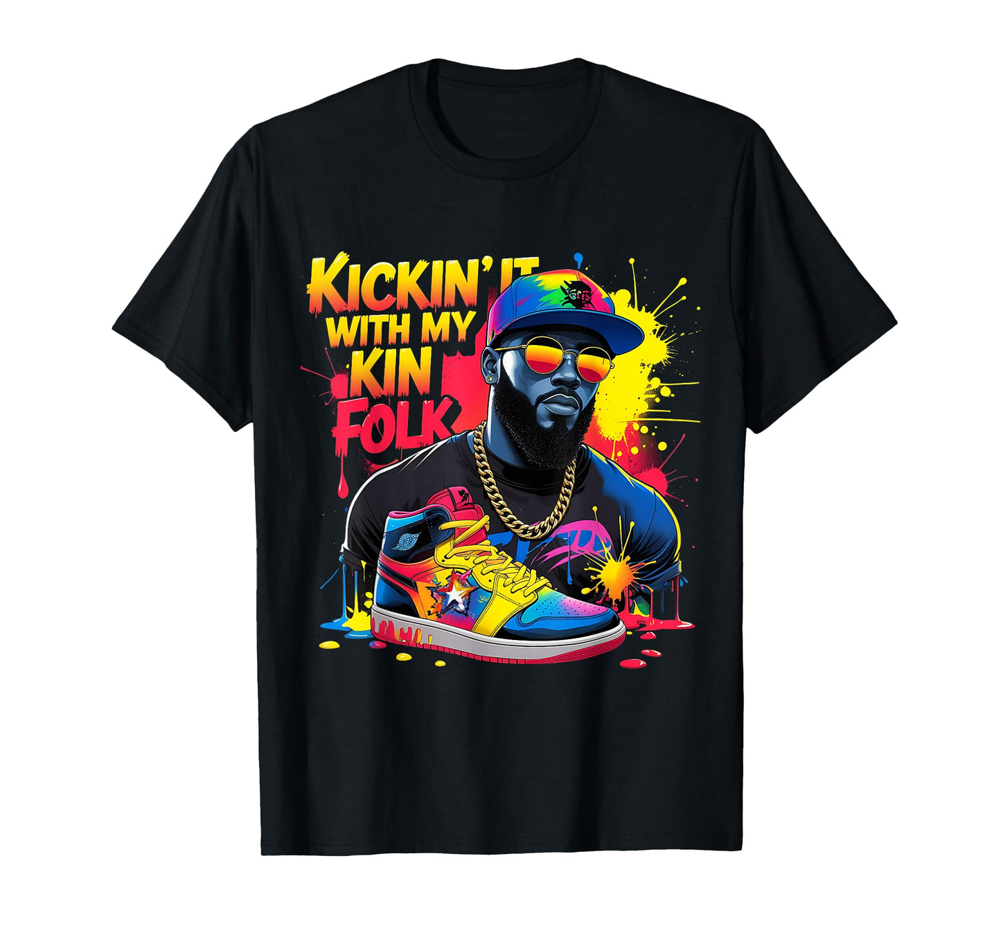Kickin It with My Kinfolk Family Reunion Sneakers T-Shirt