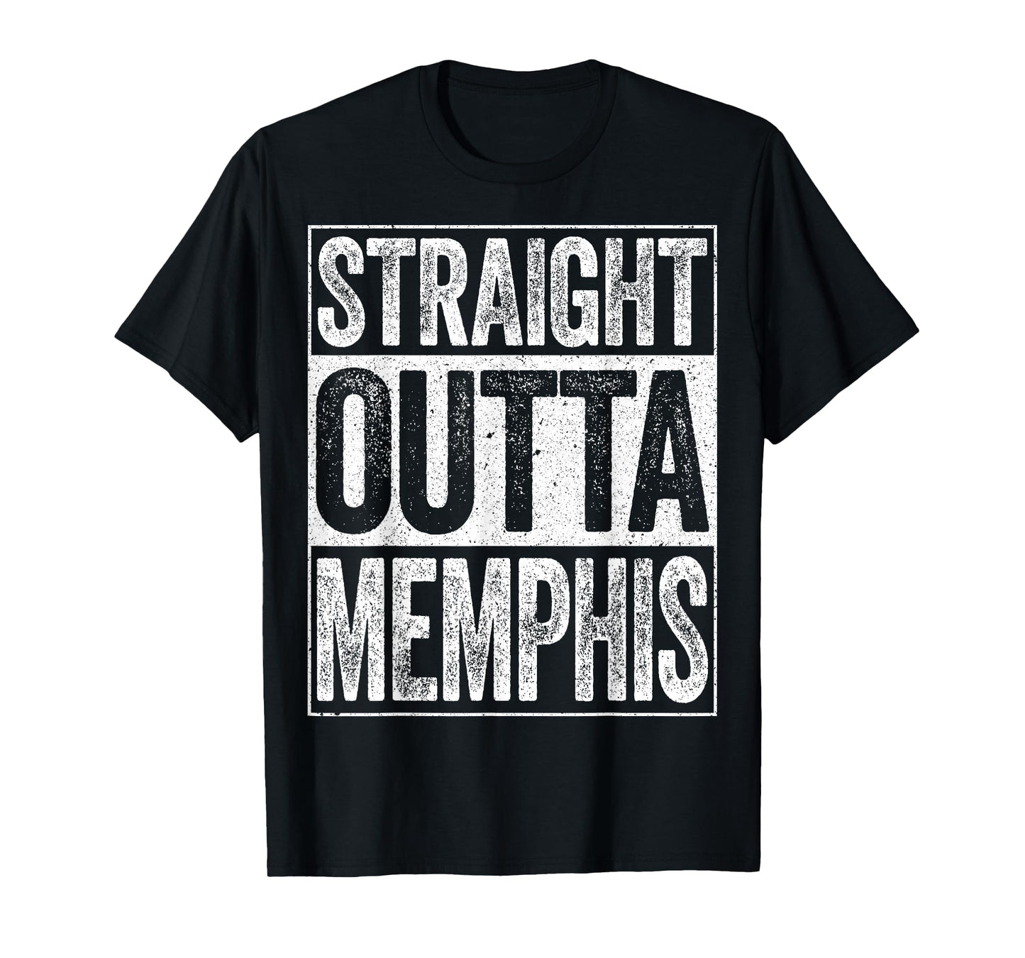 Straight Outta Memphis Shirt Men Women Kids Tennessee State T-Shirt