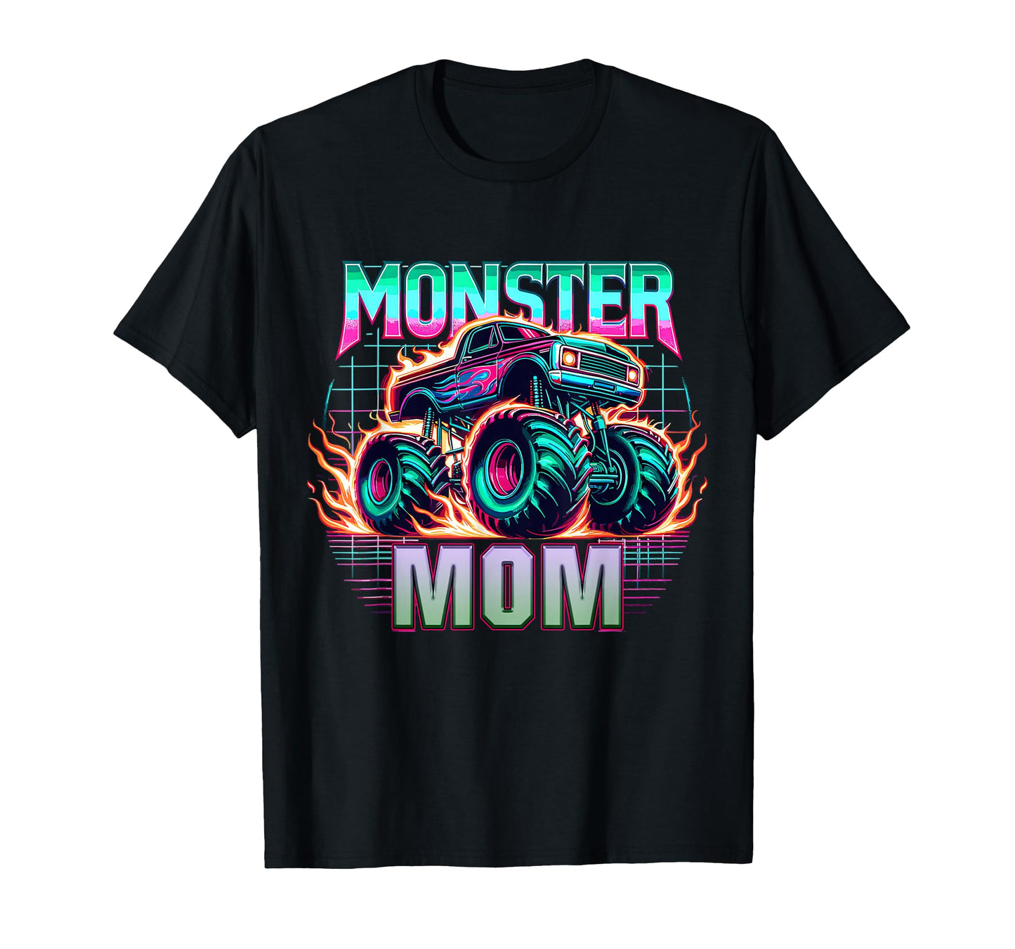 Monster Truck Mom Monster Truck Are My Jam Truck Lovers T-Shirt