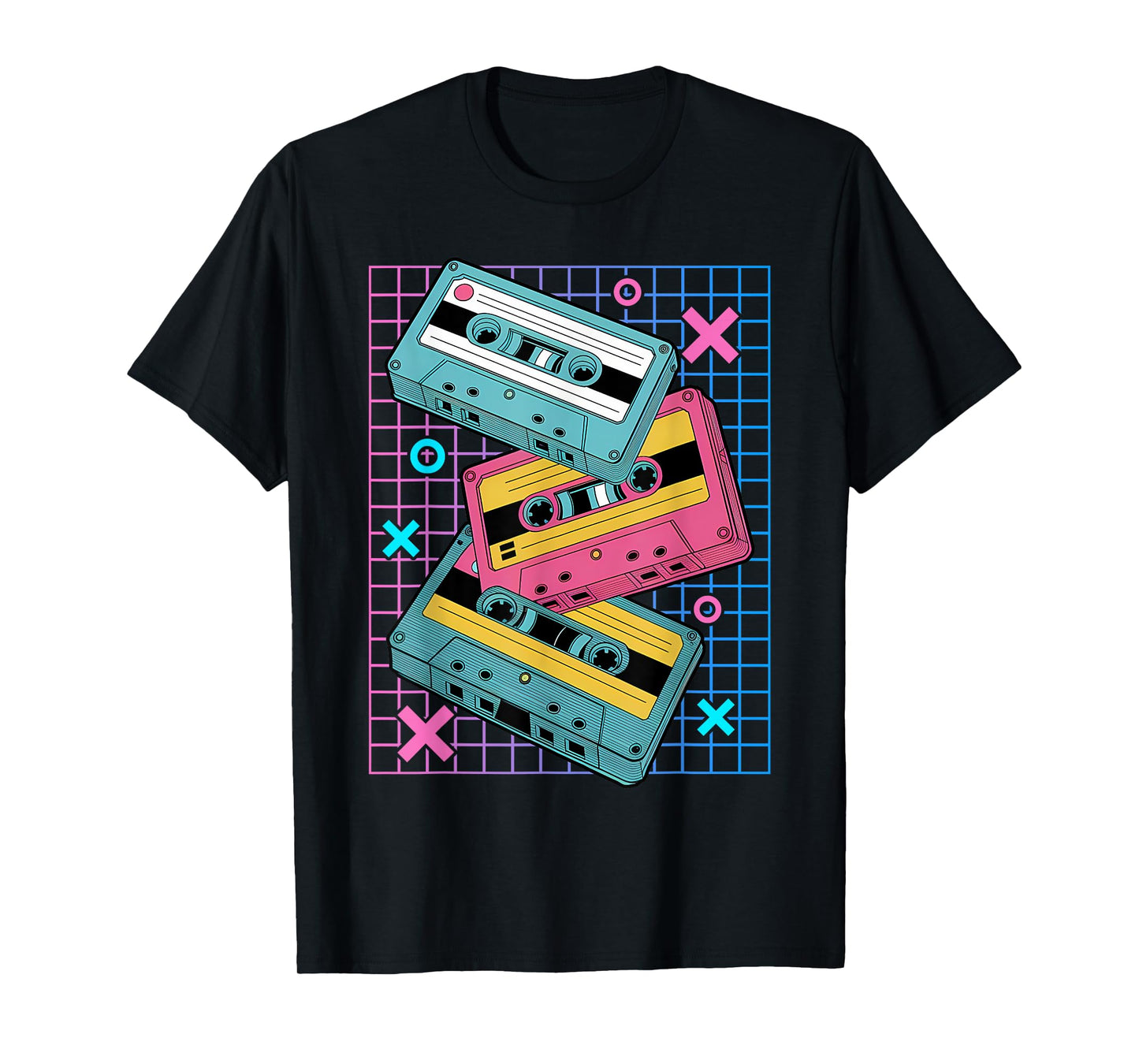 Cassettes Vaporwave - Retrowave Synthwave - Retro T-Shirt