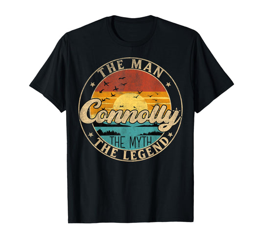 CONNOLLY The Man The Myth The Legend First Name T-Shirt