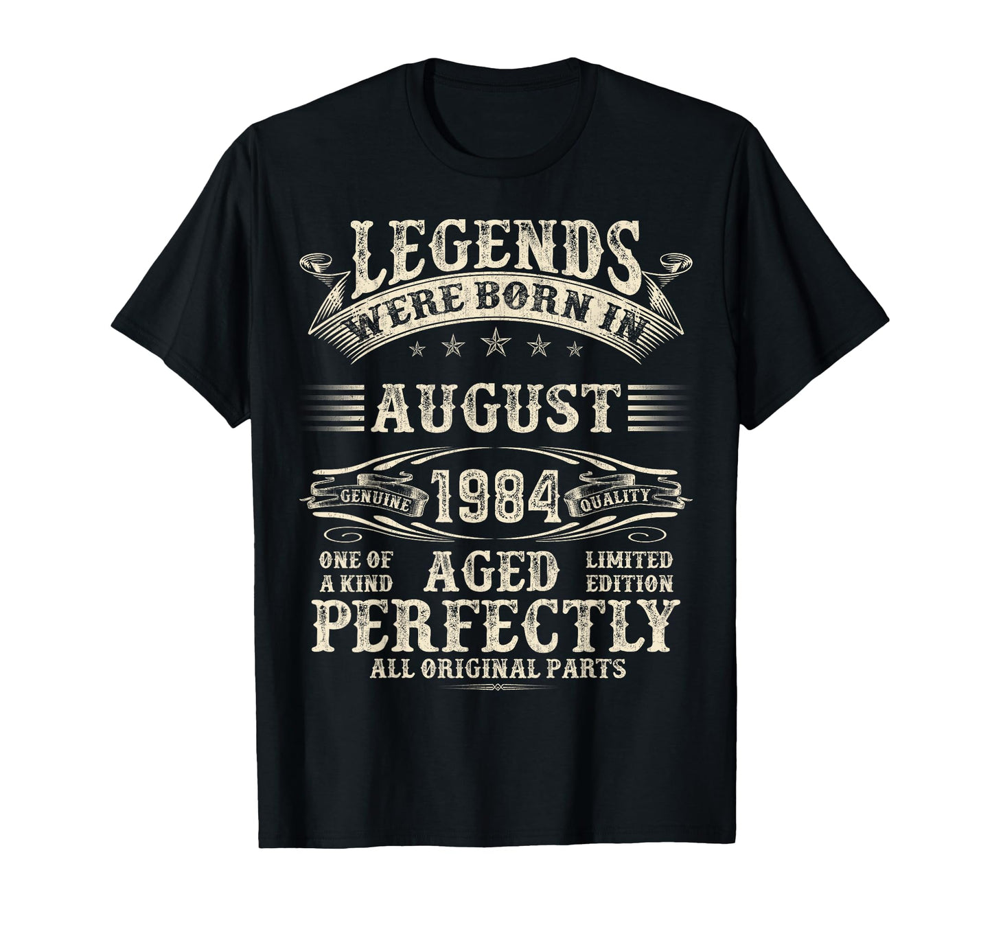 41st Birthday Gifts For Men 41 Year Old Bday August 1984 T-Shirt