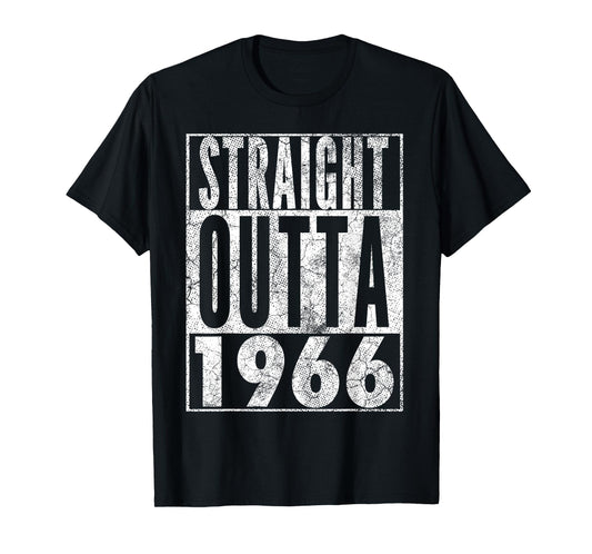 1966 59th Birthday Men Women Retro 59 Years Old - Vintage T-Shirt