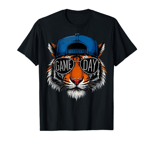 Vintage Game Day Retro Name Tigers Gift for Men Women Kid T-Shirt