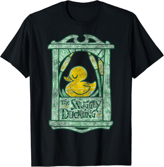 Disney Tangled The Snuggly Duckling Vintage Sign T-Shirt