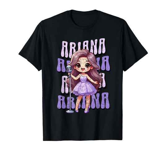 Ariana First Name Proud Personalized Vintage T for Girls T-Shirt