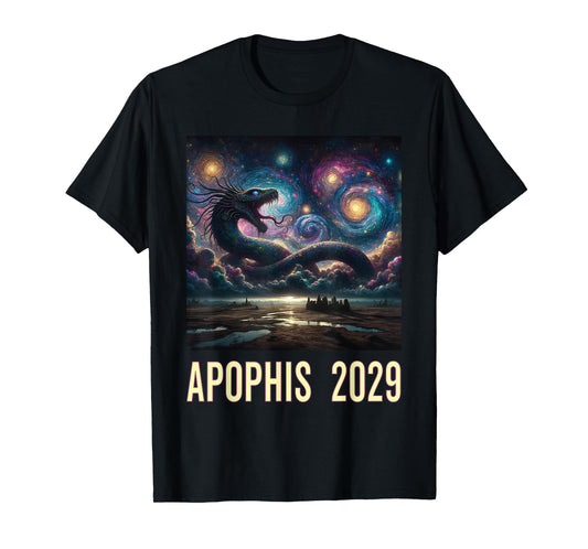 Colorful Asteroid Furious Apophis 2029 T-Shirt