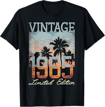 Vintage 1965 Limited Edition 60th Birthday 60 Year Old Gifts T-Shirt