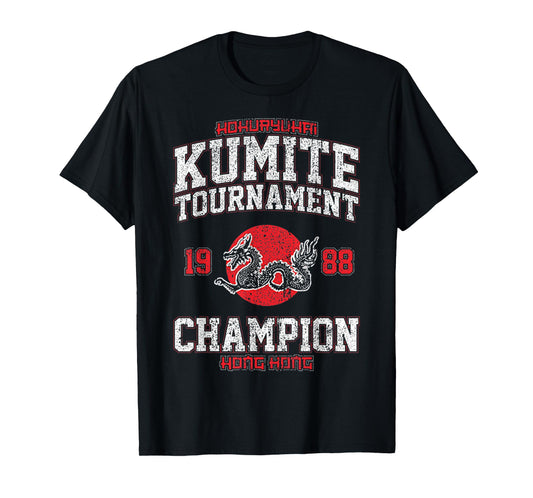 Vintage Kumite Tournament Funny Viral Karate Champion T-Shirt