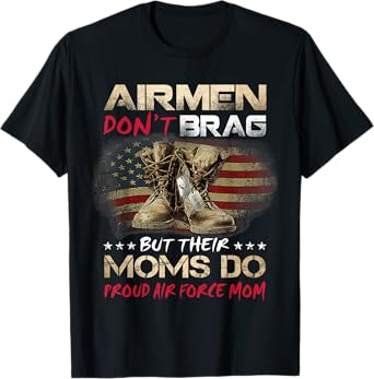 My Favorite Airman Calls Me Mom Proud Air Force Gift T-Shirt