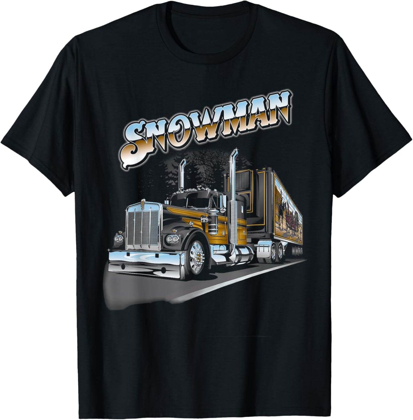 Classic Cars Vintage Trucking Bandit 1977s Outfits American T-Shirt