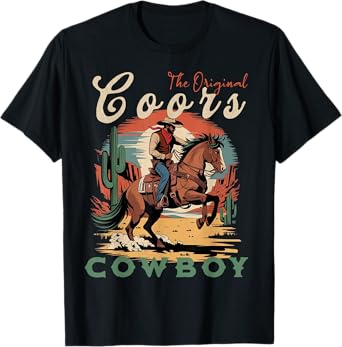 Coor Cowboys Deserts Cactus Mountains Western The Originals T-Shirt