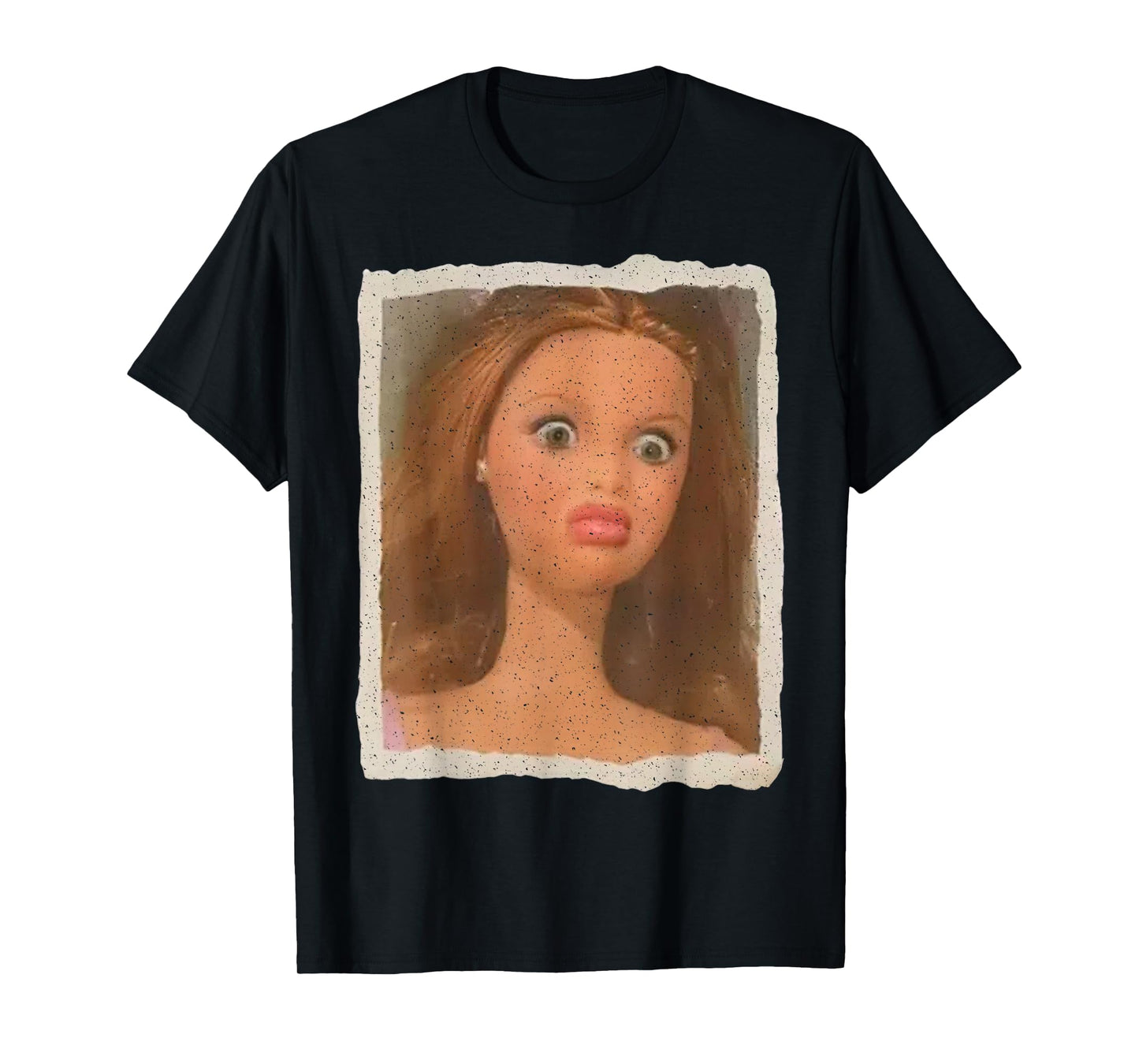 Funny Doll Face Meme T-Shirt