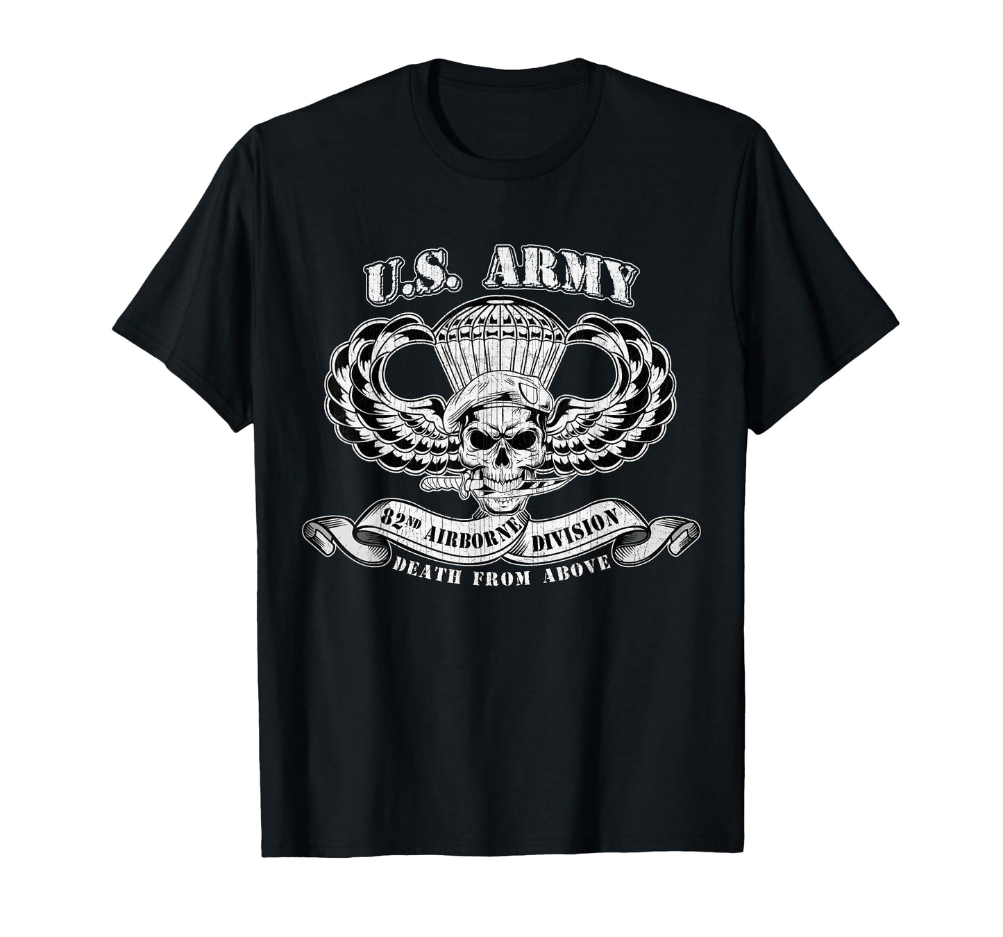 82nd Airborne Division Paratrooper Veteran Fort Bragg Gifts T-Shirt