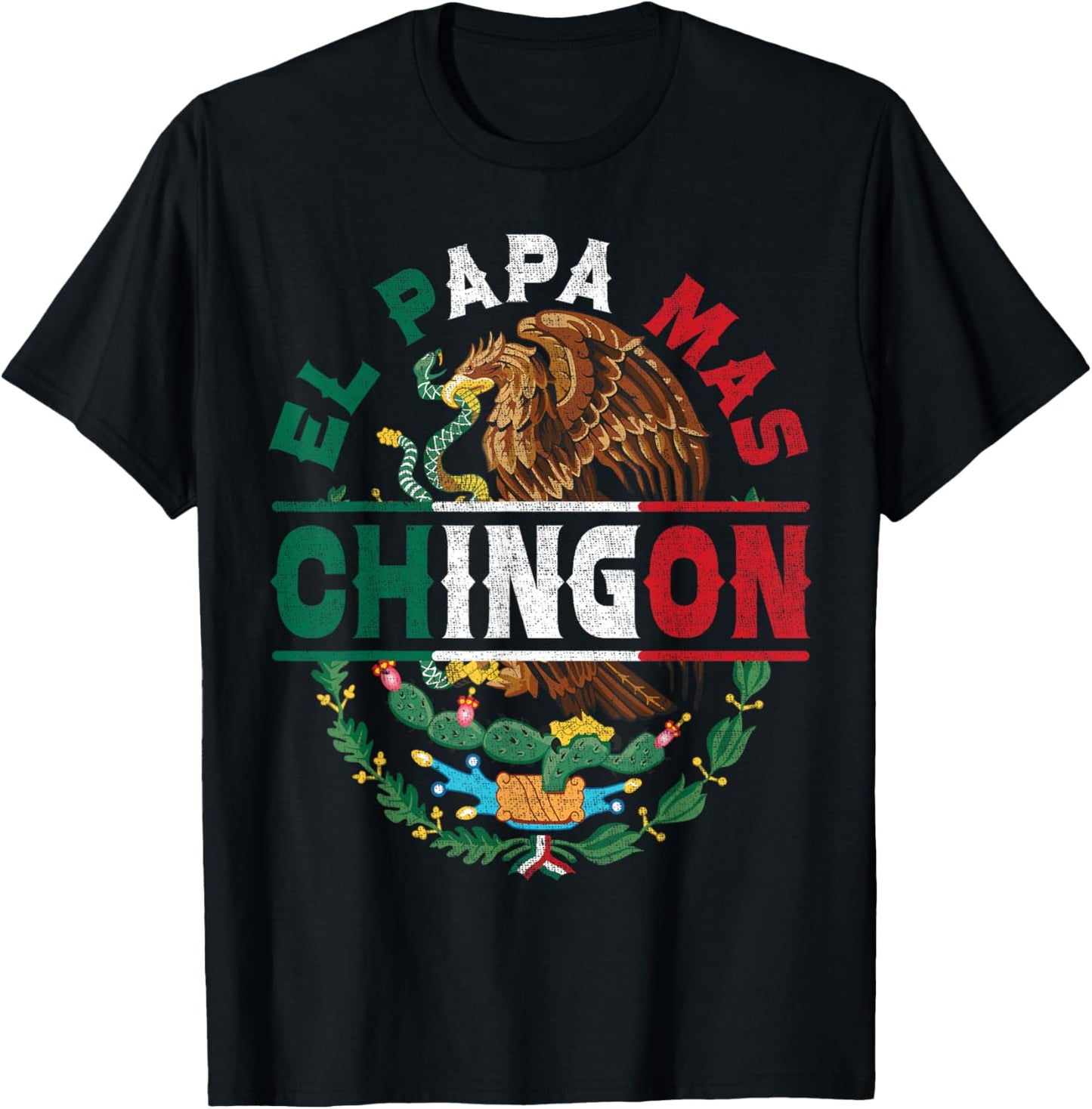 Dia Del Padre Mexican Dad Father's Day T-Shirt