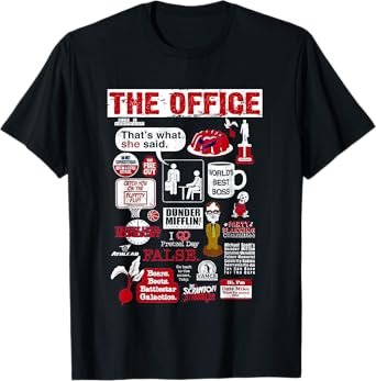 The Office Quote Mash-Up Vintage Funny T-Shirt
