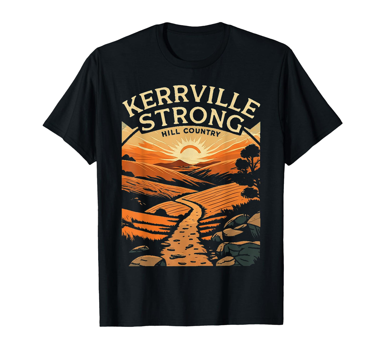 Kerrville Strong Hill Country Texas Support Texas Strong T-Shirt
