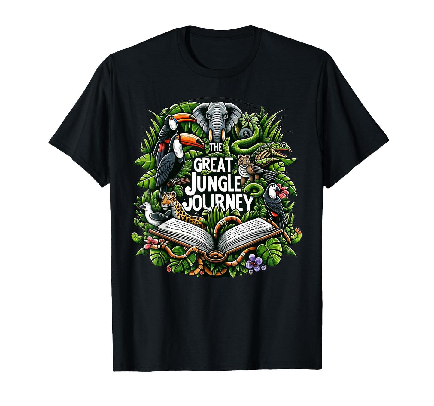 Jungle Journey VBS 2024 Vacation Bible School Summer Camp T-Shirt