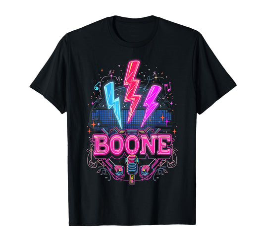 Boone Family Name I Love Boone Personalized Vintage T-Shirt