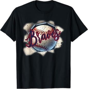 Brave Vintage Retro Last Name Personalized Brave Lovers Gift T-Shirt