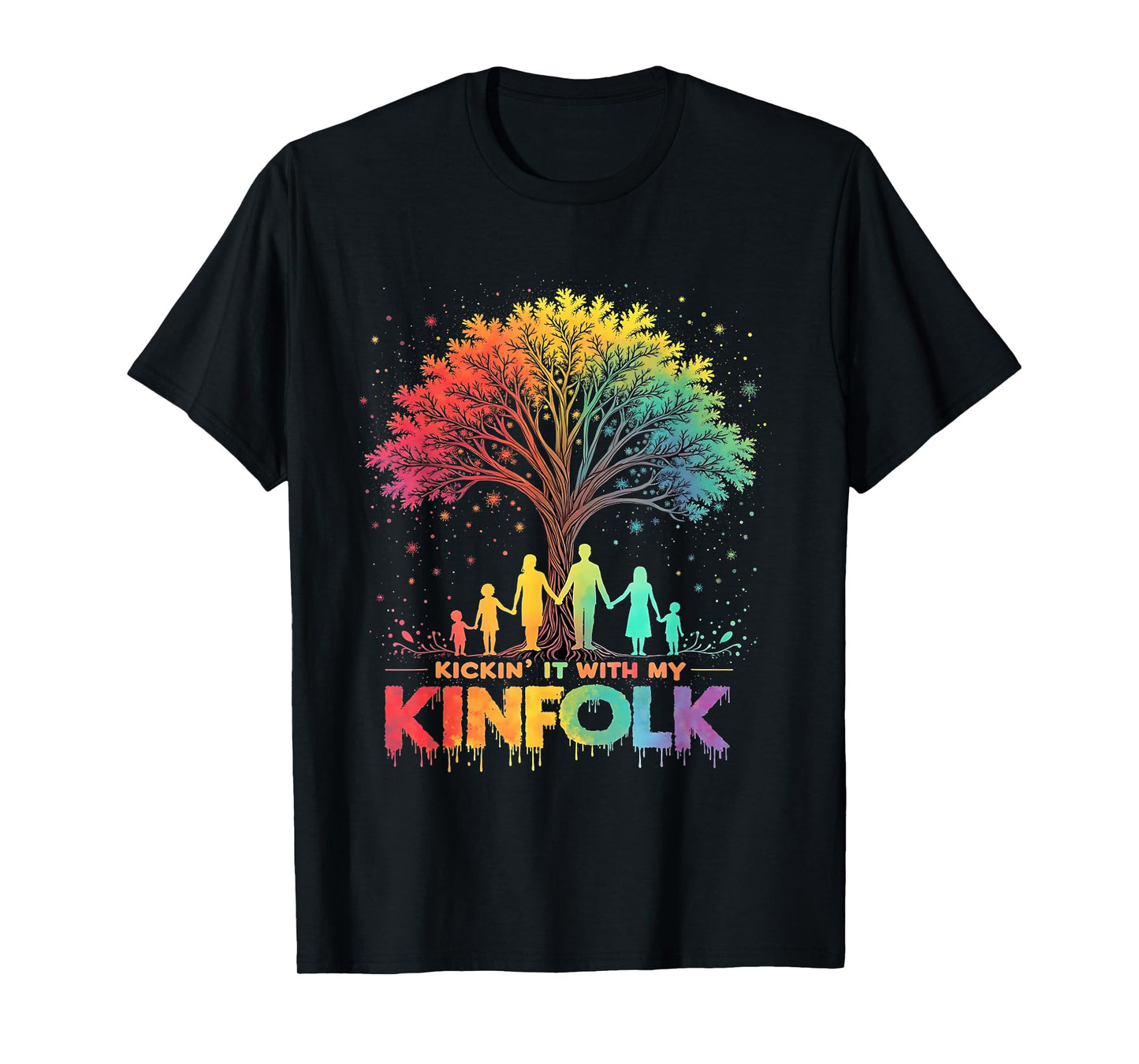 Funny Summer Family Reunion Kickin' It With My Kinfolk T-Shirt