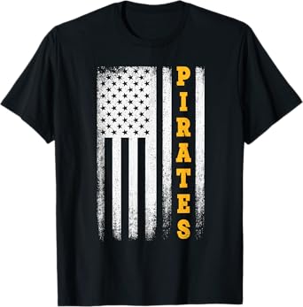 Vintage Pirate Name Styles Fade Hold – No Anthem For Fans T-Shirt
