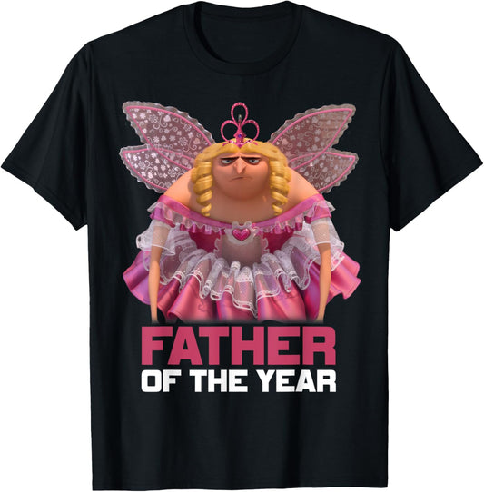 Despicable Me Minions Gru Fairy Father Graphic T-Shirt T-Shirt
