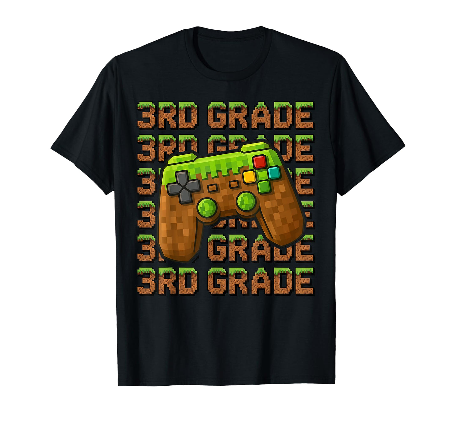 First Day of 3rd Grade Level Begins Back to School Girl Boy T-Shirt