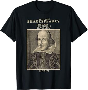 Vintage Shakespeare Literature - William Shakespeare Play T-Shirt