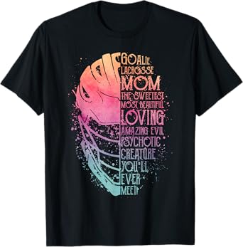 My Favorite Goalie Calls Me Mom Goalie Lacrosse Mom T-Shirt