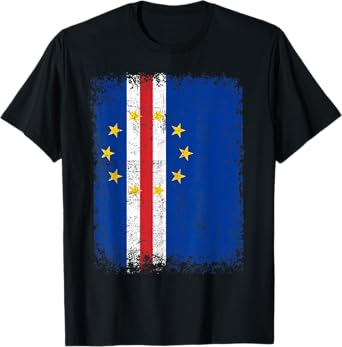 Cabo Verde Flag Cabo Verde Gifts Love Cabo Verde T-Shirt