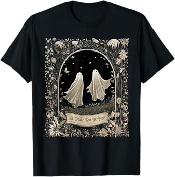 Til Death Do Us Part Spooky Season Halloween Ghost Vintage T-Shirt