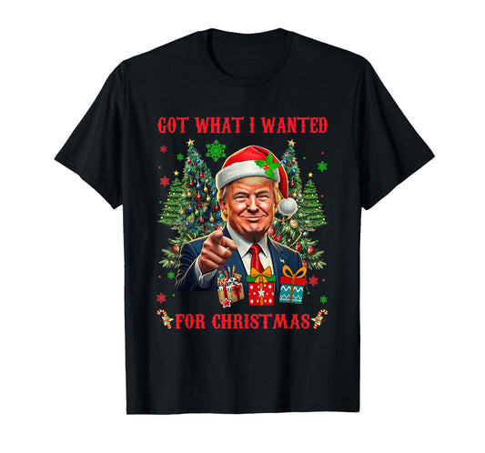 Got What I Wanted For Christmas Trump 2024 T-Shirt