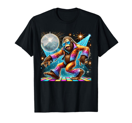 Aesthetic Bigfoot Disco T-Shirt