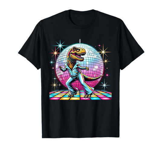 Aesthetic T-Rex Disco T-Shirt