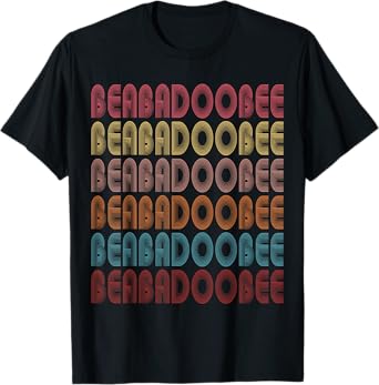 Beabadoobee Family Name I Love Beabadoobee Vintage Retro T-Shirt